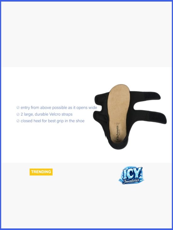 Orthopedic Sandals for Swollen Feet, Stretch Textile, Hook & Loop Closure main image 5